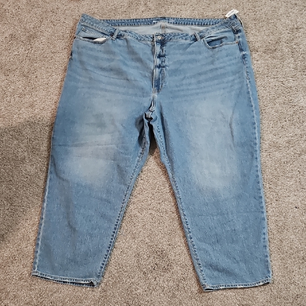 Womens Plus Size Blue Jeans